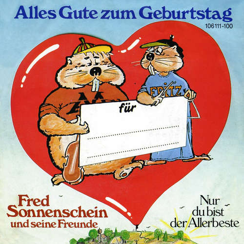 Bild Fred Sonnenschein Und Seine Freunde - Alles Gute Zum Geburtstag (7, Single) Schallplatten Ankauf