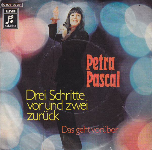 Cover Petra Pascal - Drei Schritte Vor Und Zwei Zurück (7, Single) Schallplatten Ankauf