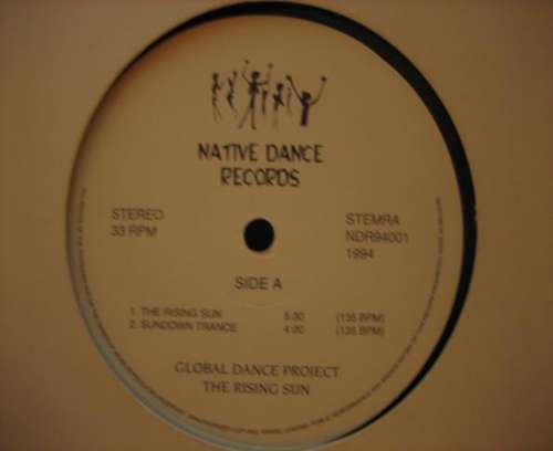 Cover Global Dance Project - The Rising Sun (12, EP) Schallplatten Ankauf
