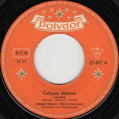 Cover Calypso Italiano Schallplatten Ankauf