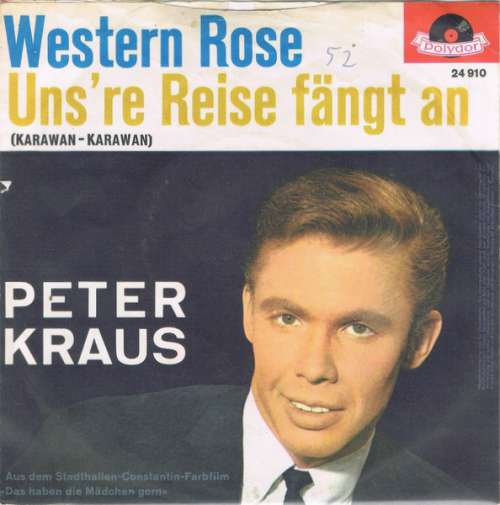 Cover Peter Kraus - Western Rose  (7, Single, Mono) Schallplatten Ankauf
