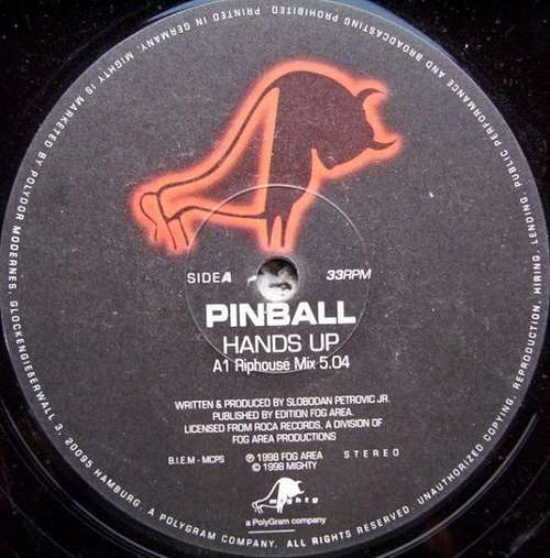 Cover Pinball - Hands Up (12) Schallplatten Ankauf