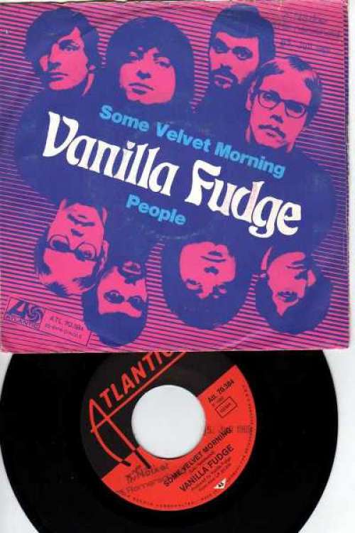 Cover Vanilla Fudge - Some Velvet Morning / People (7, Single, Mono) Schallplatten Ankauf