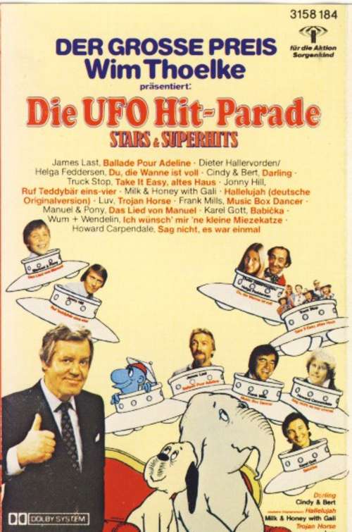 Cover Various - Der Grosse Preis - Wim Thoelke Präsentiert: Die Ufo Hitparade • Stars & Superhits (Cass, Comp) Schallplatten Ankauf
