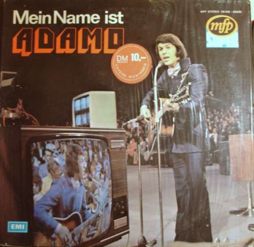 Cover Adamo - Mein Name Ist Adamo (LP, Comp) Schallplatten Ankauf