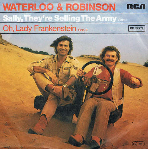 Cover Waterloo & Robinson - Sally, They're Selling The Army (7, Single) Schallplatten Ankauf