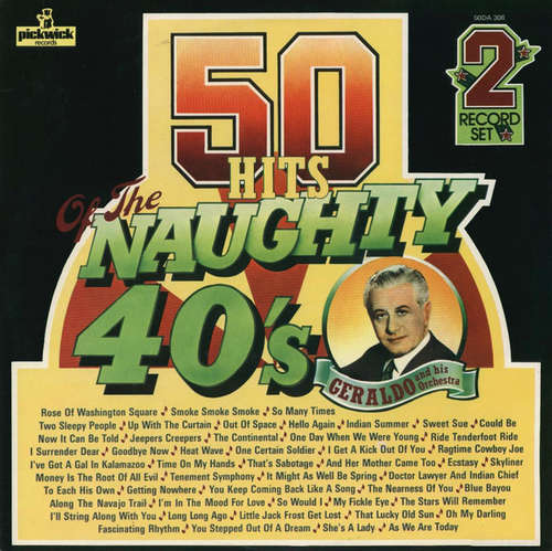 Bild Geraldo And His Orchestra - 50 Hits Of The Naughty 40's (LP) Schallplatten Ankauf