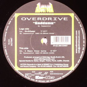 Cover Overdrive - Goddamn (12) Schallplatten Ankauf