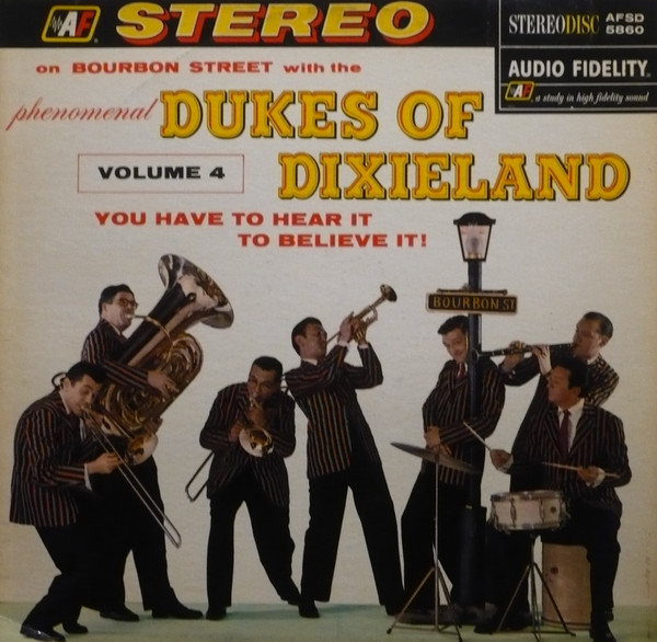 Cover The Dukes Of Dixieland - On Bourbon Street With The Dukes Of Dixieland, Volume 4 (LP) Schallplatten Ankauf