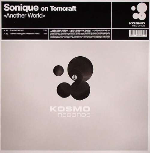 Cover Sonique On Tomcraft - Another World (12) Schallplatten Ankauf