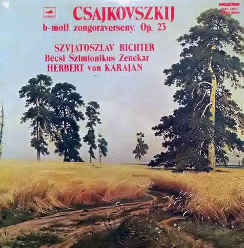 Cover Csajkovszkij*, Szvjatoszlav Richter*, Bécsi Szimfonikus Zenekar*, Herbert Von Karajan - B-Moll Zongoraverseny Op. 23 (LP) Schallplatten Ankauf
