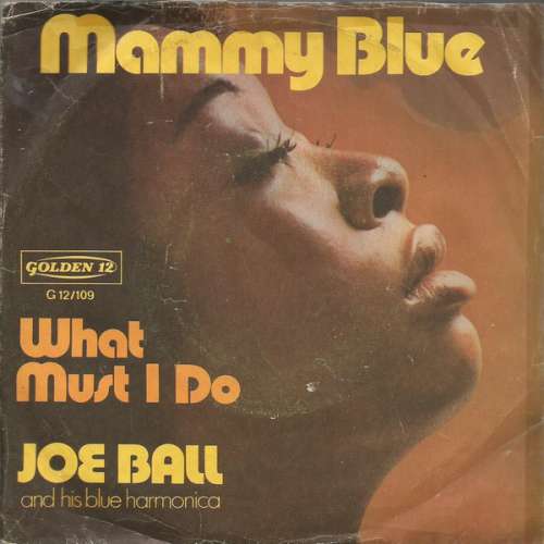 Cover Joe Ball And His Blue Harmonica - Mammy Blue (7, Single, Mono) Schallplatten Ankauf