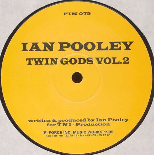 Cover Ian Pooley - Twin Gods Vol. 2 (12) Schallplatten Ankauf