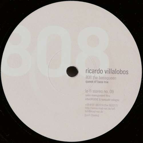 Cover Ricardo Villalobos - 808 The Bassqueen (12) Schallplatten Ankauf