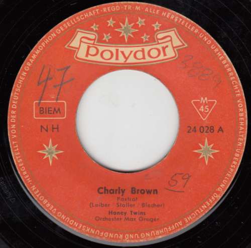 Cover Honey Twins - Charly Brown (7, Single, Mono) Schallplatten Ankauf