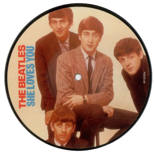 Cover The Beatles - She Loves You (7, Ltd, Pic, RE) Schallplatten Ankauf