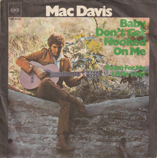 Cover Mac Davis - Baby Don't Get Hooked On Me (7, Single) Schallplatten Ankauf
