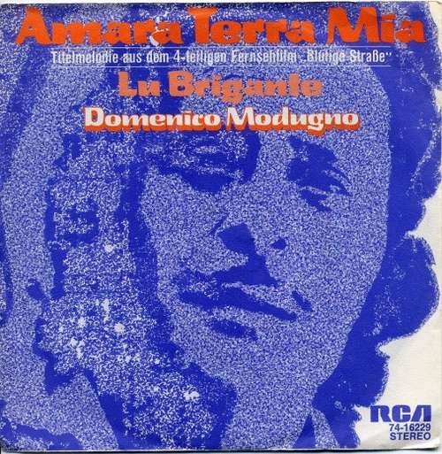 Cover Domenico Modugno - Amara Terra Mia (7, Single) Schallplatten Ankauf