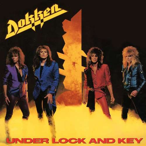 Cover Dokken - Under Lock And Key (LP, Album) Schallplatten Ankauf
