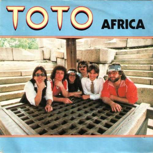 Cover Toto - Africa (7, Single) Schallplatten Ankauf