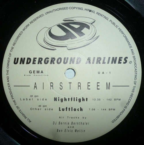 Cover Airstreem - Nightflight (12) Schallplatten Ankauf