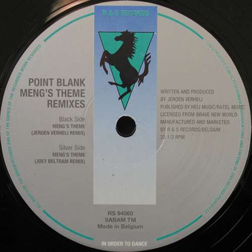 Cover Point Blank - Meng's Theme Remixes (12) Schallplatten Ankauf