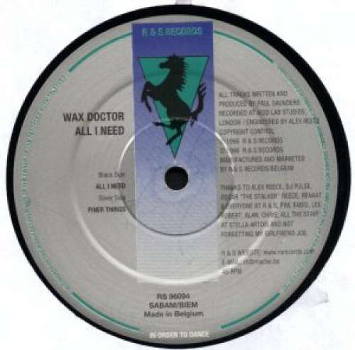 Cover Wax Doctor - All I Need (12) Schallplatten Ankauf