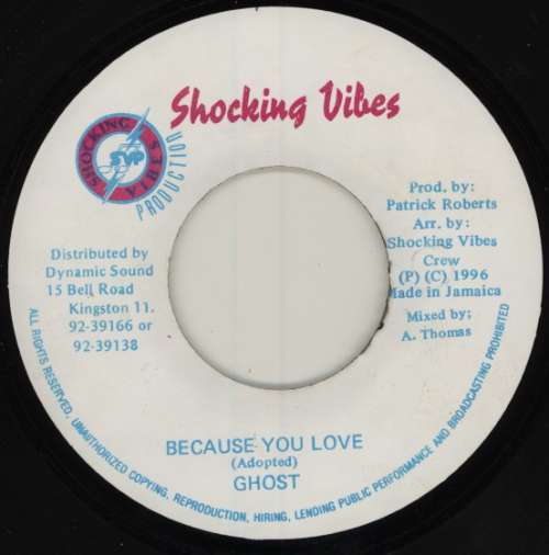 Cover Ghost (6) - Because You Love (7) Schallplatten Ankauf