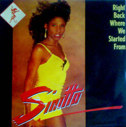 Cover Sinitta - Right Back Where We Started From (7, Single, Sol) Schallplatten Ankauf