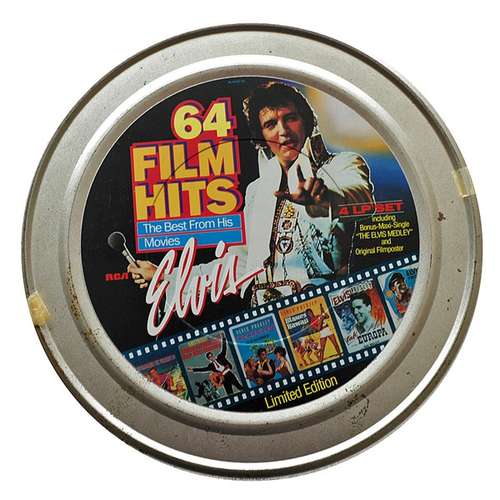 Cover Elvis Presley - 64 Film Hits - The Best From His Movies (4xLP, Comp + 12, Maxi + Box, Ltd, Num) Schallplatten Ankauf
