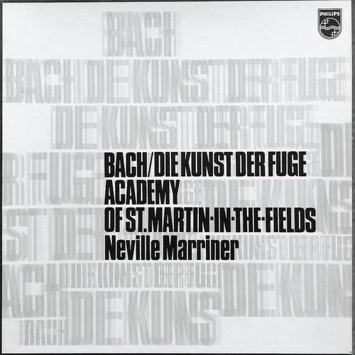 Cover Bach* – Academy of St. Martin-in-the-Fields*, Neville Marriner* - Die Kunst Der Fuge (2xLP + Box) Schallplatten Ankauf