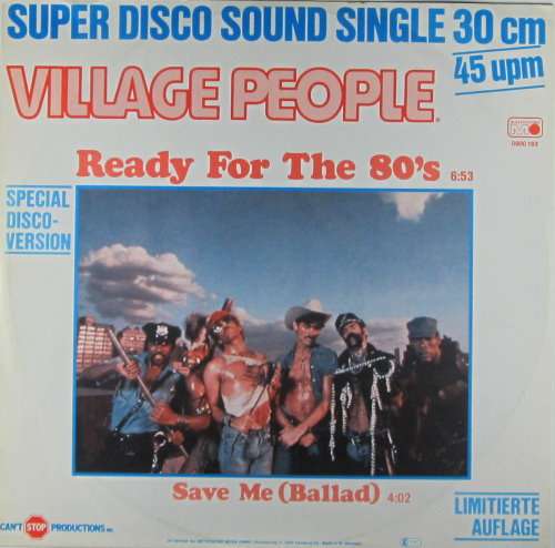 Cover Village People - Ready For The 80's (12, Ltd) Schallplatten Ankauf