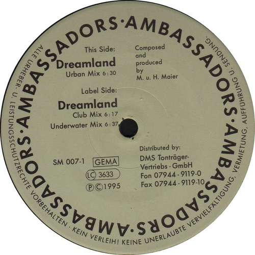 Cover Dreamland Schallplatten Ankauf