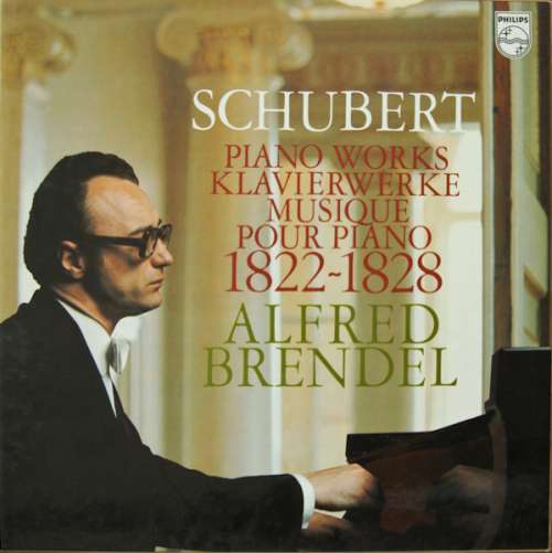 Cover Schubert*, Alfred Brendel - Piano Works - Klavierwerke - Musique Pour Piano - 1822-1828 (8xLP, Comp + Box) Schallplatten Ankauf