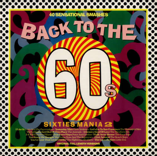 Cover Various - Back To The 60s - Sixties Mania 2 (2xLP, Comp) Schallplatten Ankauf