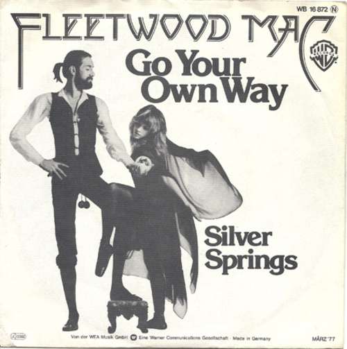 Cover Fleetwood Mac - Go Your Own Way (7, Single, RE, Fle) Schallplatten Ankauf