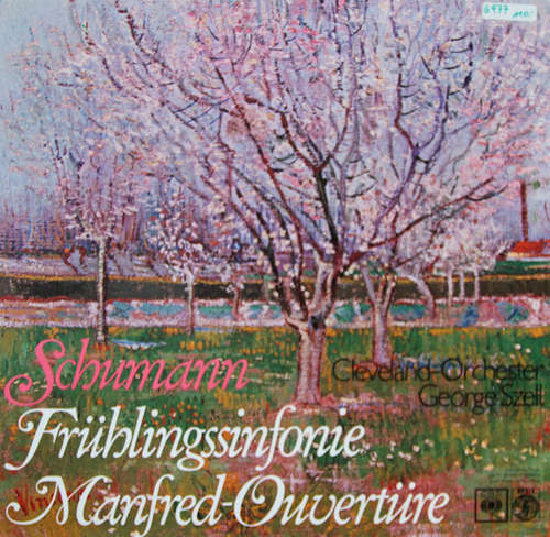 Cover Robert Schumann - Frühlingssinfonie, Manfred-Ouvertüre (LP) Schallplatten Ankauf