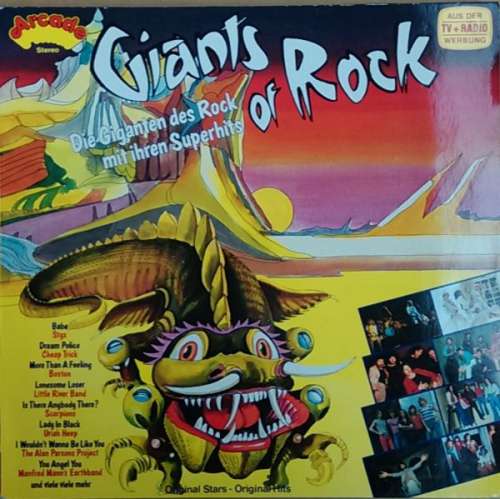 Cover Various - Giants Of Rock - Die Giganten Des Rock Mit Ihren Superhits (LP, Comp) Schallplatten Ankauf