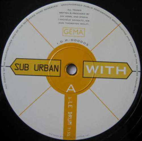 Cover Sub Urban - Le Drum / Get Your Ass (12) Schallplatten Ankauf