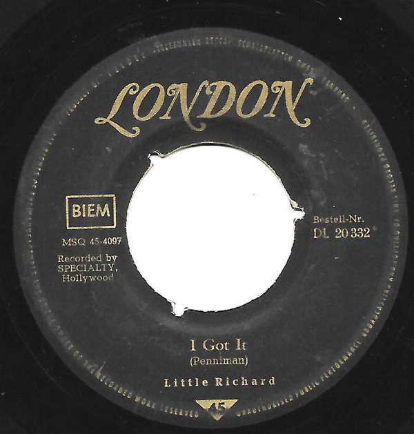 Cover Little Richard - I Got It (7, Single) Schallplatten Ankauf