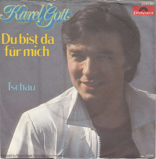 Cover Karel Gott - Du Bist Da Für Mich (7) Schallplatten Ankauf