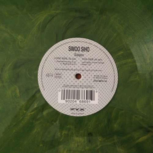 Cover Simoo Siho - Satjen (12, Gre) Schallplatten Ankauf