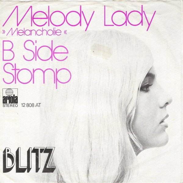 Bild Blitz (27) - Melody Lady Melancholie / B Side Stomp (7, Single) Schallplatten Ankauf