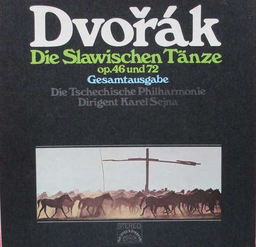 Cover Dvořák*, Die Tschechische Philharmonie* Dirigent Karel Sejna* - Die Slawischen Tänze Op. 46 Und 72 (Gesamtausgabe) (2xLP, Club, RE, S/Edition + Box) Schallplatten Ankauf