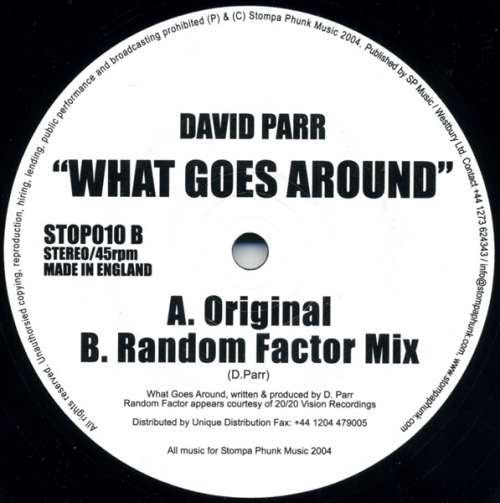 Cover David Parr - What Goes Around (12) Schallplatten Ankauf