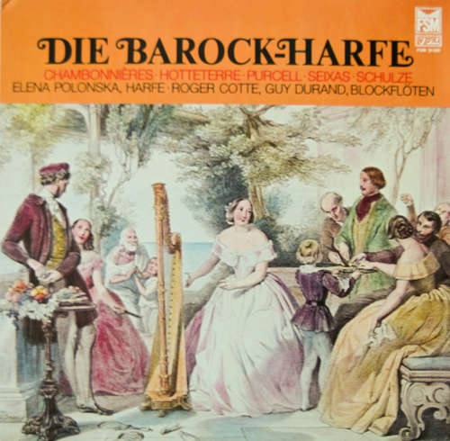 Cover Various - Die Barock-Harfe (LP) Schallplatten Ankauf