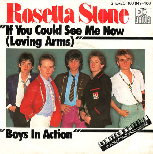 Bild Rosetta Stone (2) - If You Could See Me Now (Loving Arms) (7, Single) Schallplatten Ankauf