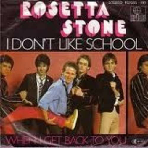 Cover Rosetta Stone (2) - I Don't Like School (7, Single) Schallplatten Ankauf