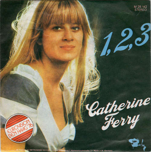 Cover Catherine Ferry - 1, 2, 3 (7, Single) Schallplatten Ankauf