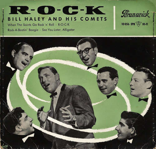 Cover Bill Haley And His Comets - R-O-C-K (7, EP) Schallplatten Ankauf